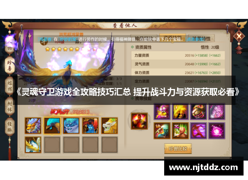 《灵魂守卫游戏全攻略技巧汇总 提升战斗力与资源获取必看》